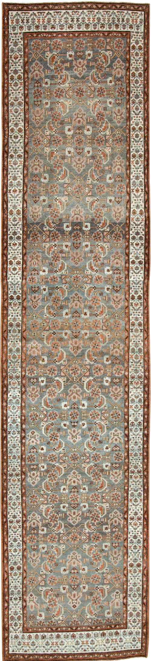 Antique Persian Malayer Runner, No.28710 - Gsblank