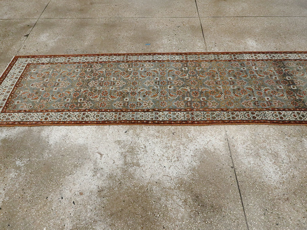 Antique Persian Malayer Runner, No.28710 - Gsblank