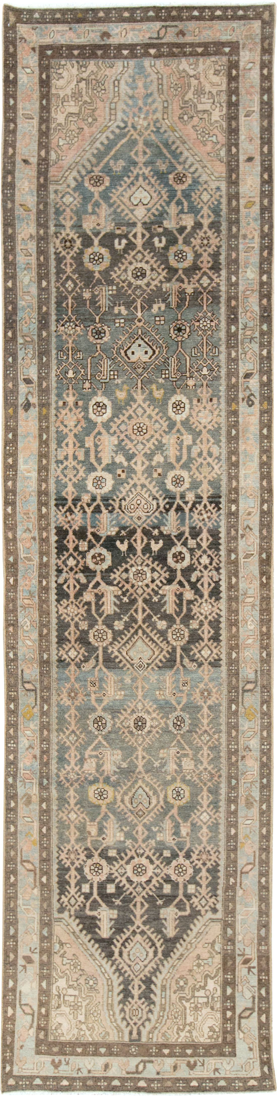 Vintage Persian Malayer Runner, No.28711 - Gsblank
