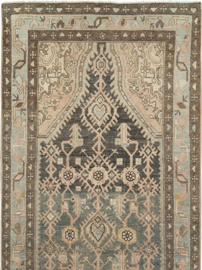 Vintage Persian Malayer Runner, No.28711 - Gsblank