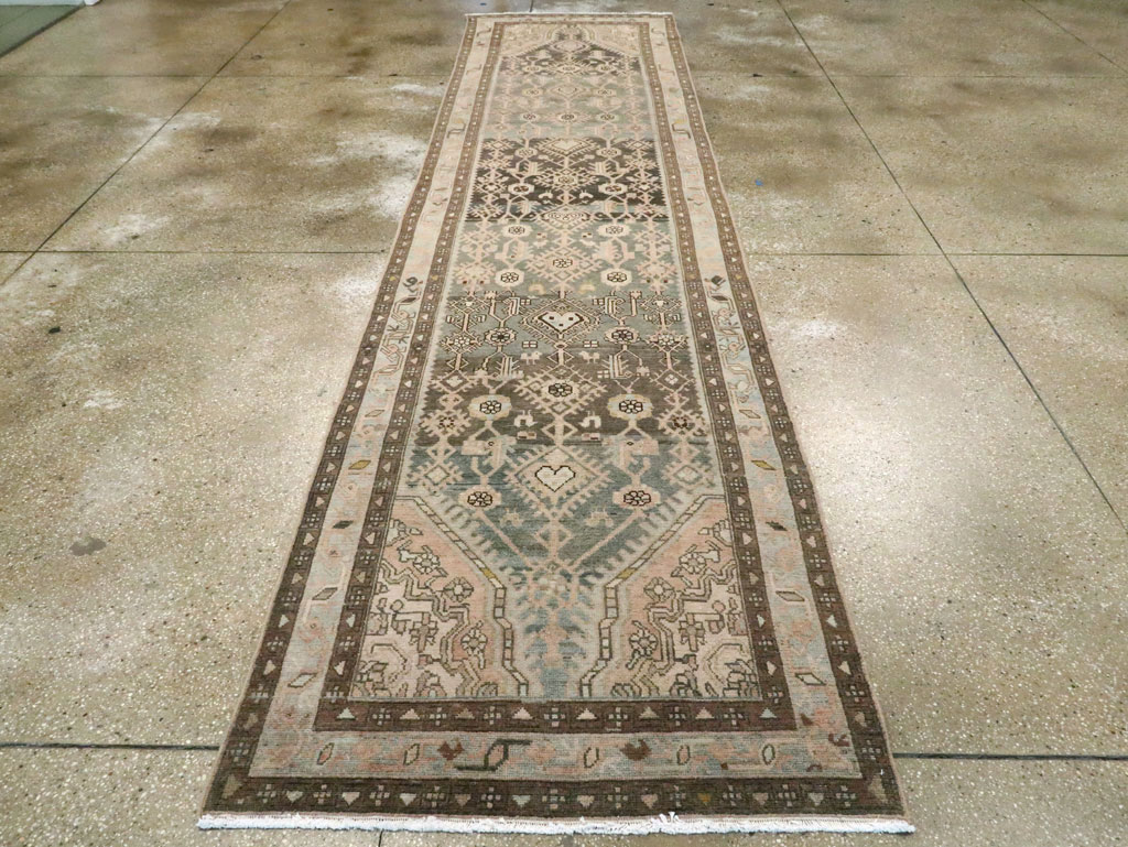 Vintage Persian Malayer Runner, No.28711 - Gsblank