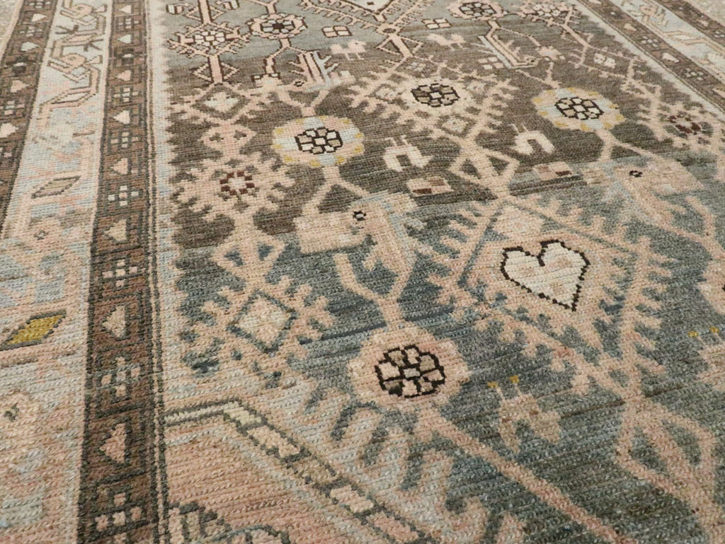 Vintage Persian Malayer Runner, No.28711 - Gsblank