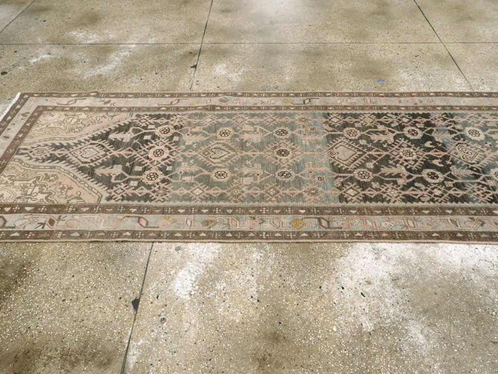 Vintage Persian Malayer Runner, No.28711 - Gsblank