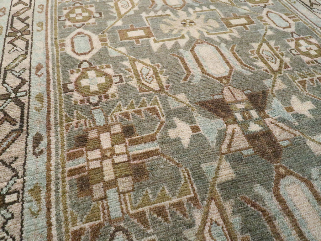 Vintage Persian Malayer Long Runner, No.28713 - Gsblank