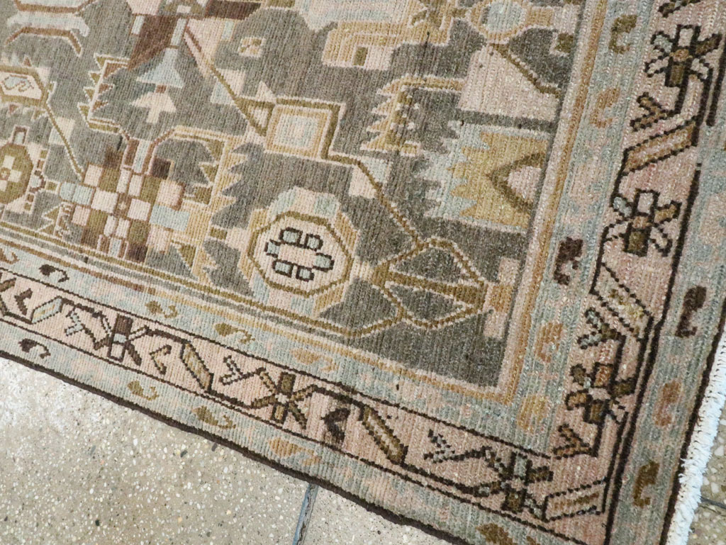 Vintage Persian Malayer Long Runner, No.28713 - Gsblank