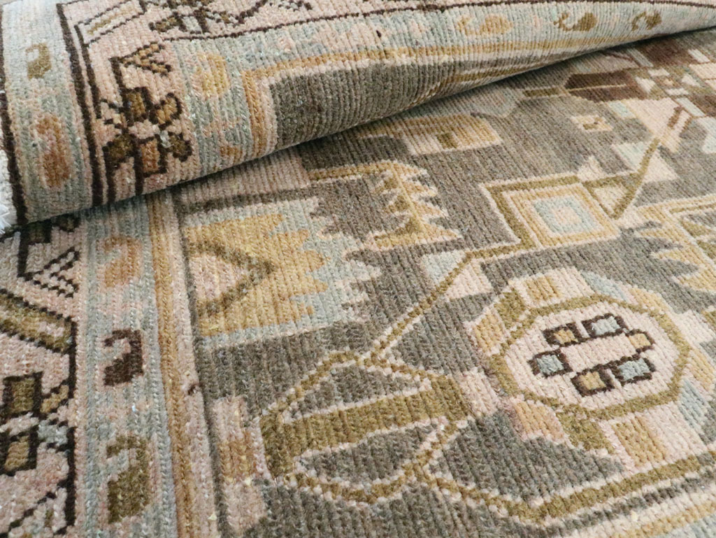 Vintage Persian Malayer Long Runner, No.28713 - Gsblank