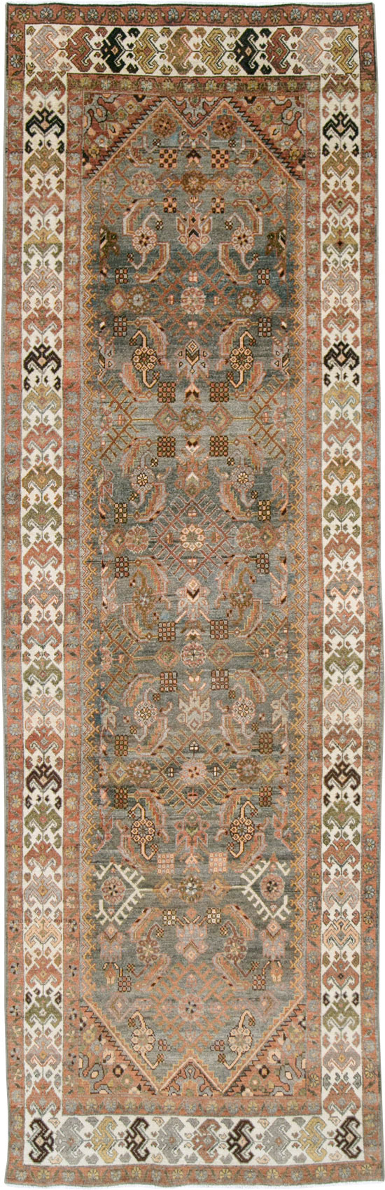 Antique Persian Malayer Runner, No.28718 - Gsblank