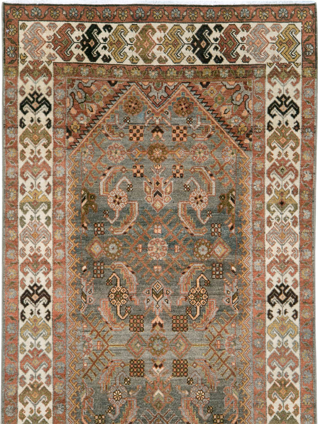 Antique Persian Malayer Runner, No.28718 - Gsblank