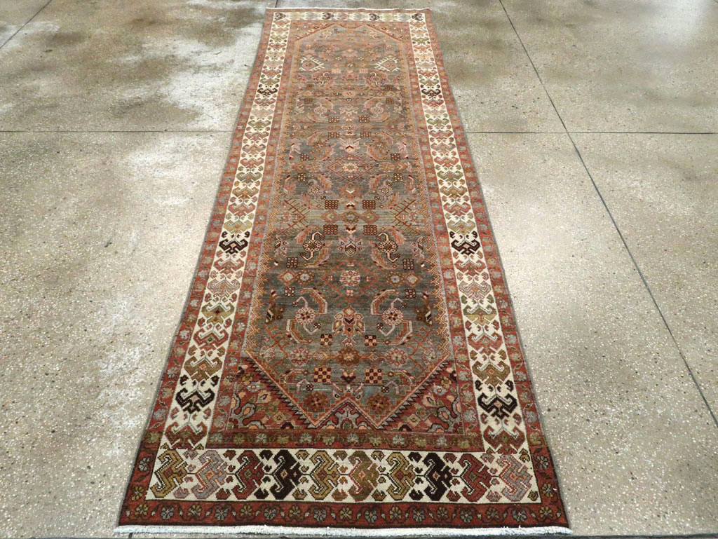 Antique Persian Malayer Runner, No.28718 - Gsblank