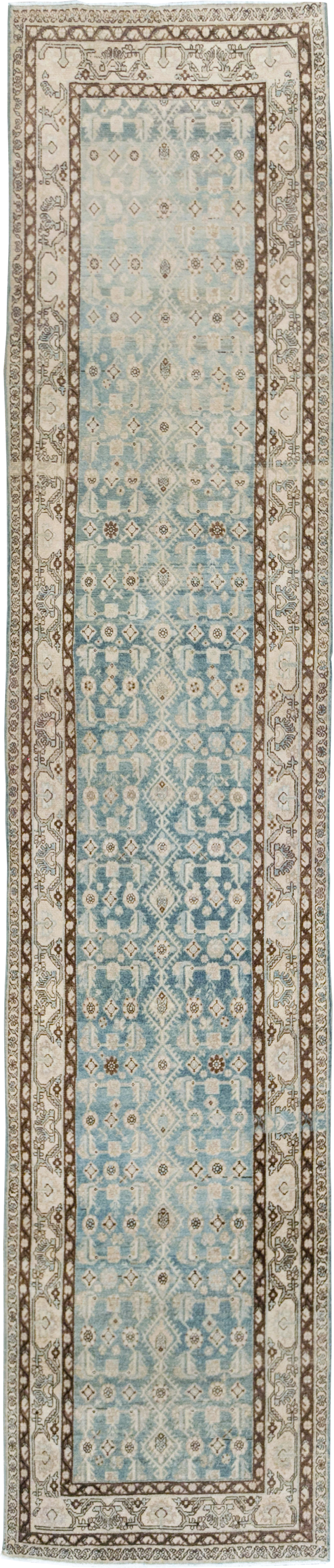 Vintage Persian Malayer Runner, No.28719 - Gsblank