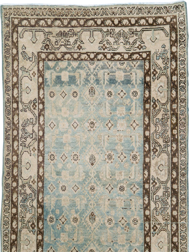 Vintage Persian Malayer Runner, No.28719 - Gsblank