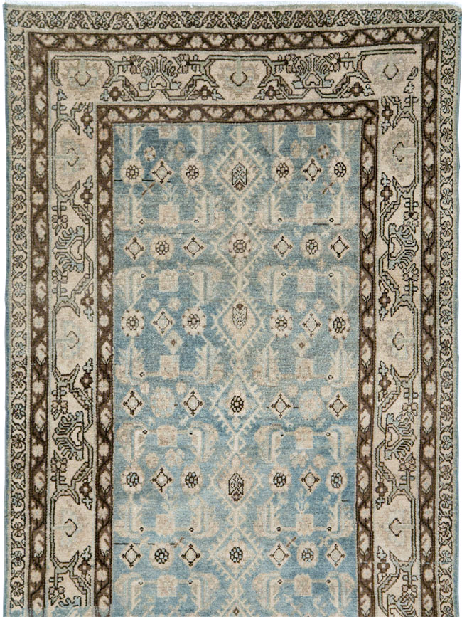 Vintage Persian Malayer Runner, No.28719 - Gsblank