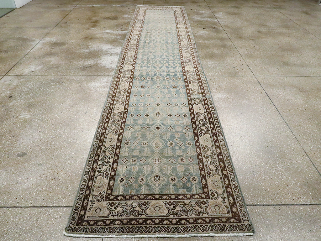 Vintage Persian Malayer Runner, No.28719 - Gsblank