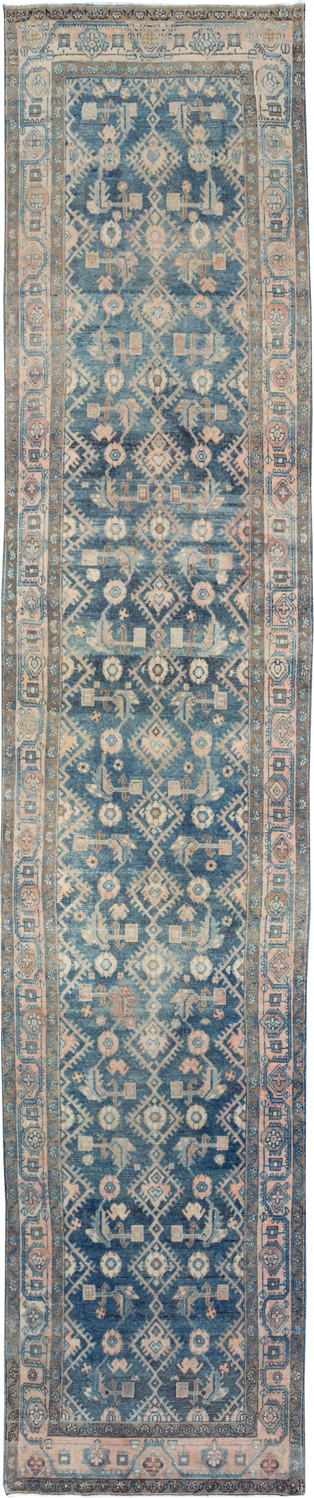 Vintage Persian Malayer Runner, No.28720 - Gsblank