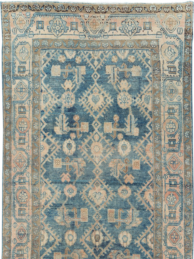 Vintage Persian Malayer Runner, No.28720 - Gsblank