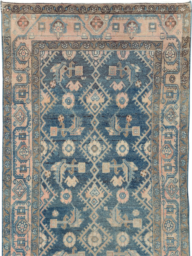 Vintage Persian Malayer Runner, No.28720 - Gsblank