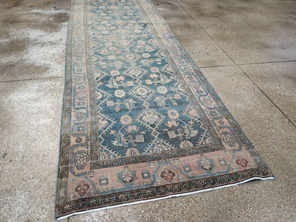 Vintage Persian Malayer Runner, No.28720 - Gsblank
