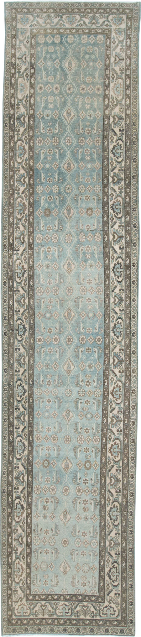 Vintage Persian Malayer Runner, No.28723 - Gsblank