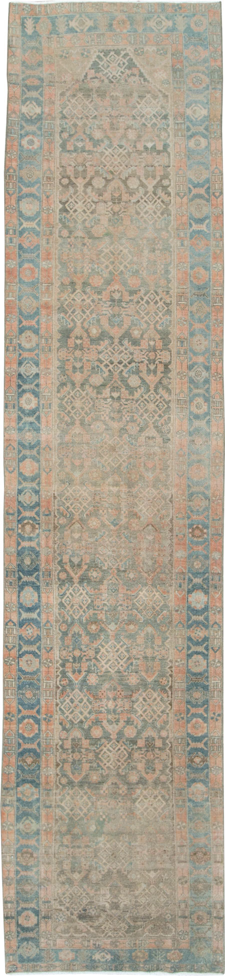 Vintage Persian Malayer Runner, No.28724 - Gsblank