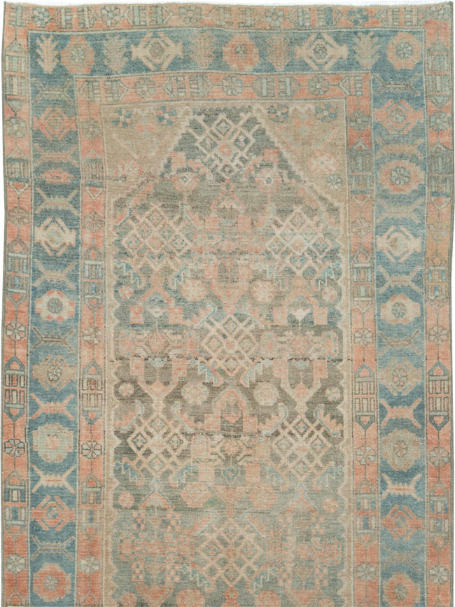 Vintage Persian Malayer Runner, No.28724 - Gsblank