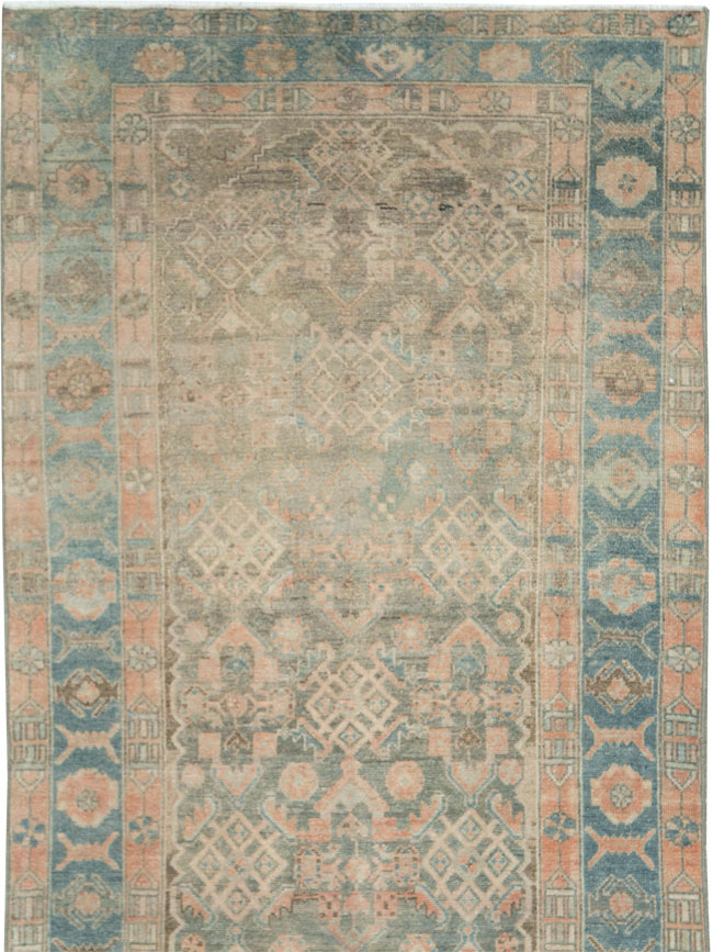 Vintage Persian Malayer Runner, No.28724 - Gsblank