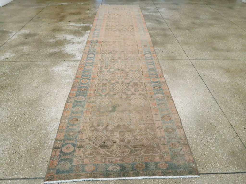 Vintage Persian Malayer Runner, No.28724 - Gsblank