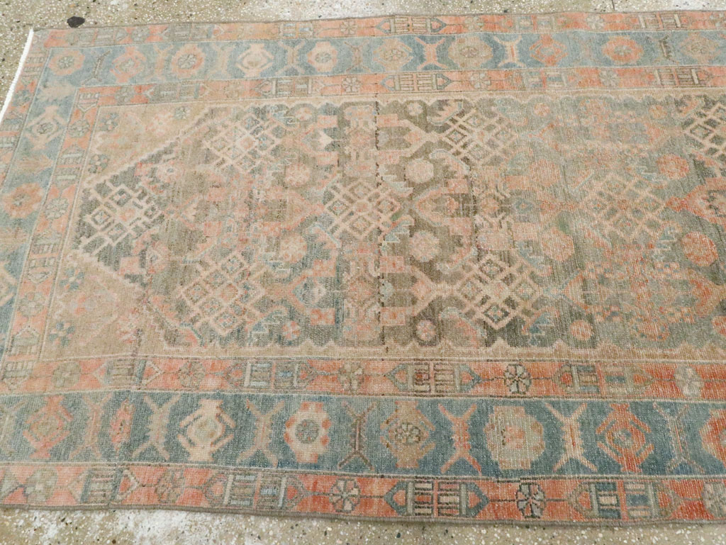 Vintage Persian Malayer Runner, No.28724 - Gsblank