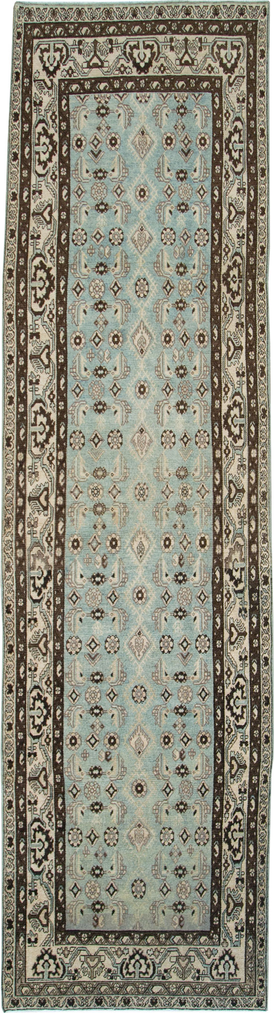 Vintage Persian Malayer Runner, No.28725 - Gsblank