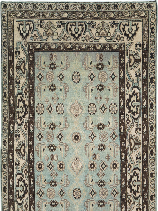 Vintage Persian Malayer Runner, No.28725 - Gsblank