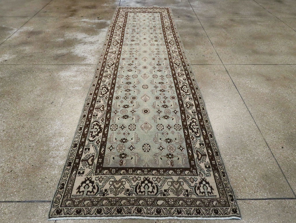 Vintage Persian Malayer Runner, No.28725 - Gsblank