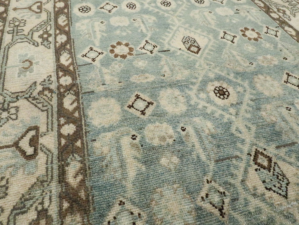 Vintage Persian Malayer Wide Gallery Runner, No.28726 - Gsblank