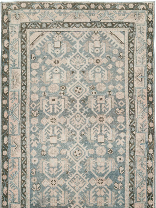 Vintage Persian Malayer Runner, No.28727 - Gsblank