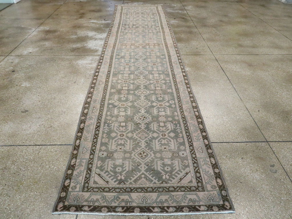 Vintage Persian Malayer Runner, No.28727 - Gsblank