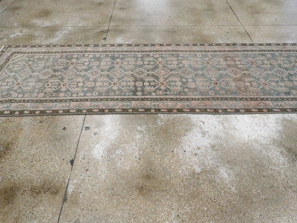 Vintage Persian Malayer Runner, No.28727 - Gsblank