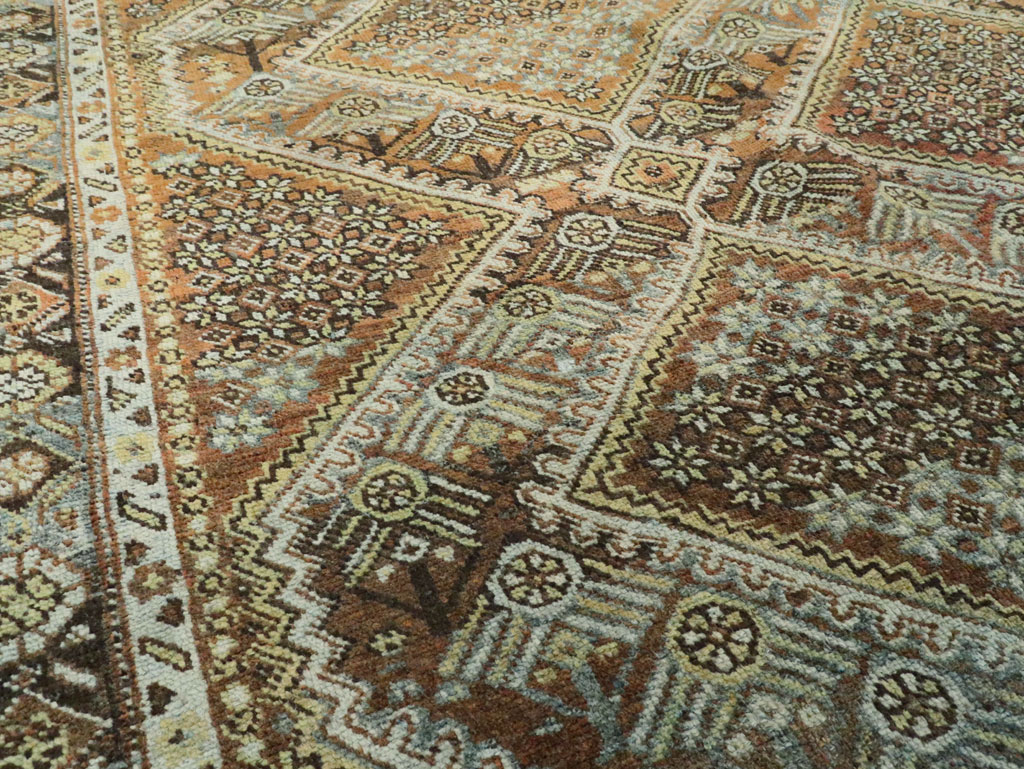 Antique Persian Afshar Small Room Size Carpet, No.28730 - Gsblank