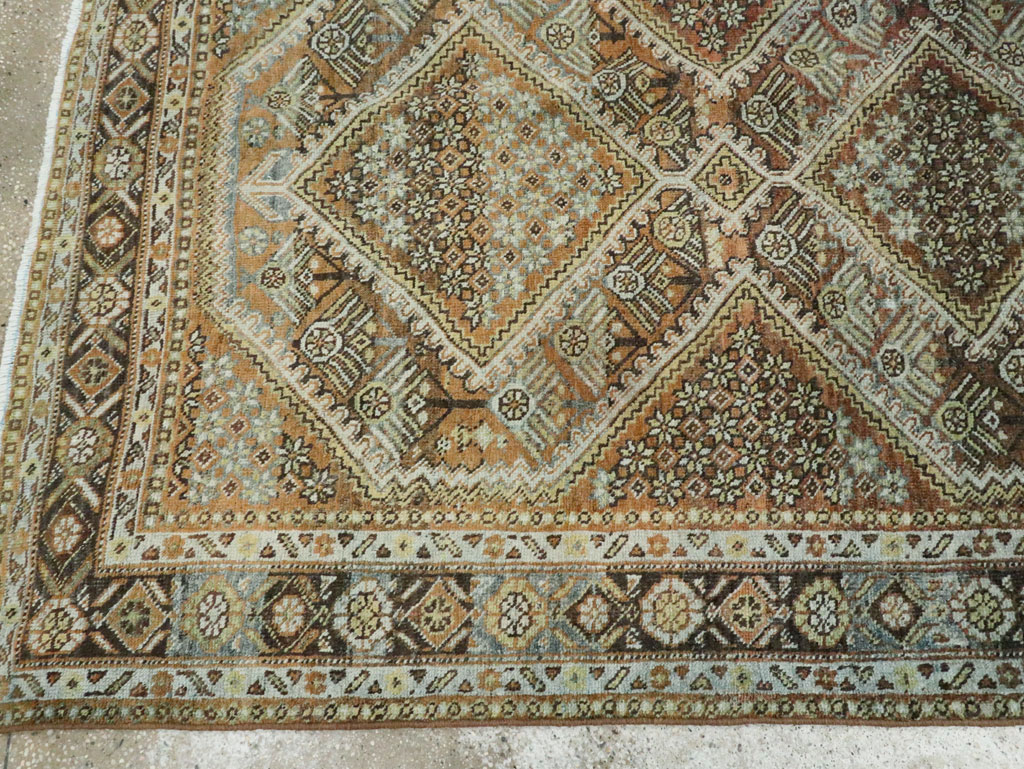 Antique Persian Afshar Small Room Size Carpet, No.28730 - Gsblank