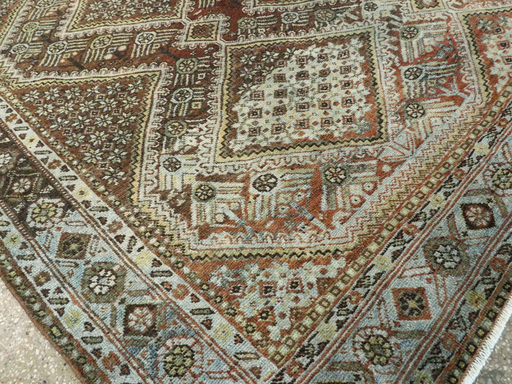 Antique Persian Afshar Small Room Size Carpet, No.28730 - Gsblank