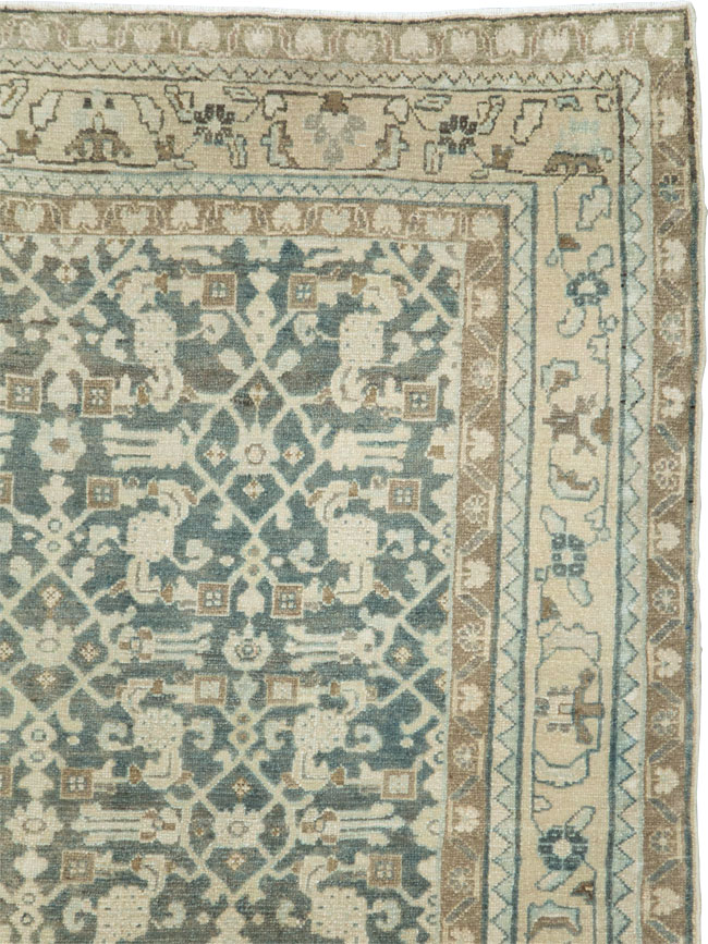 Vintage Persian Malayer Carpet, No.28736 - Gsblank