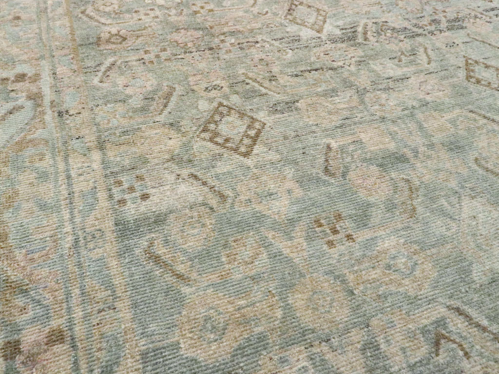 Vintage Persian Malayer Wide Gallery Runner, No.28739 - Gsblank