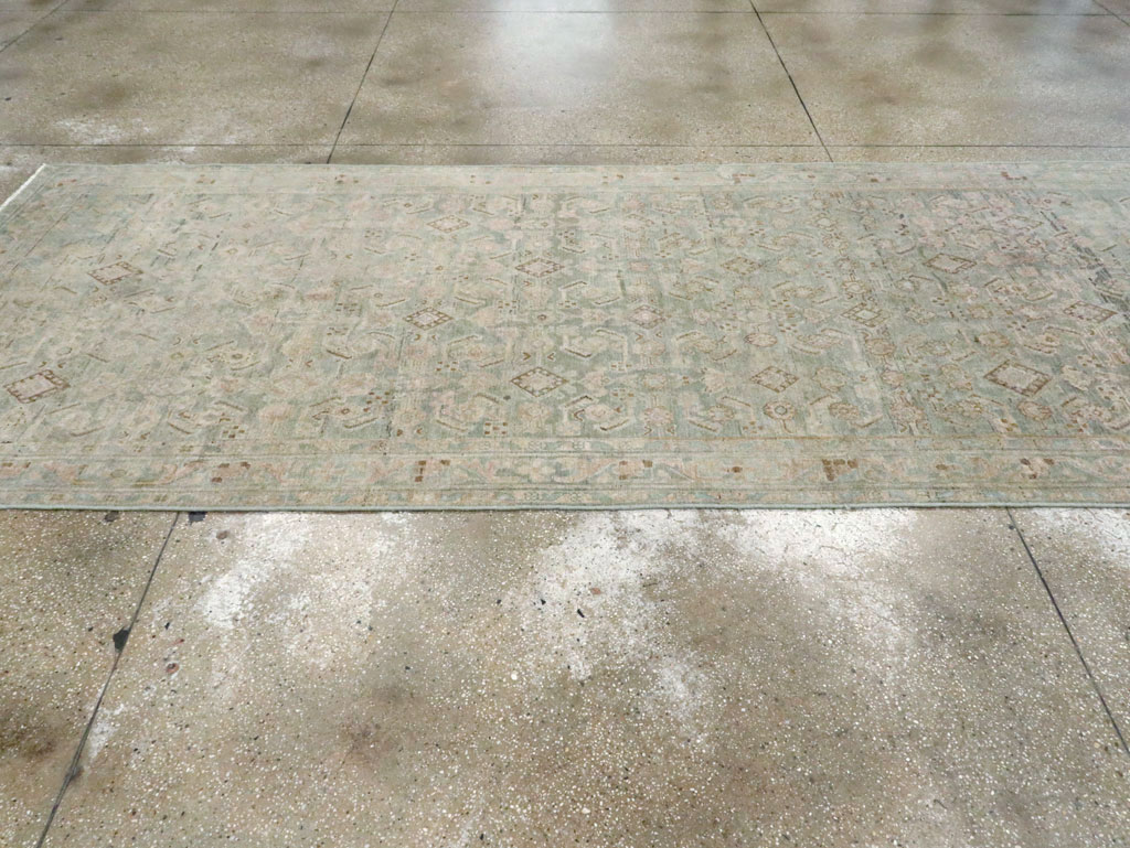 Vintage Persian Malayer Wide Gallery Runner, No.28739 - Gsblank