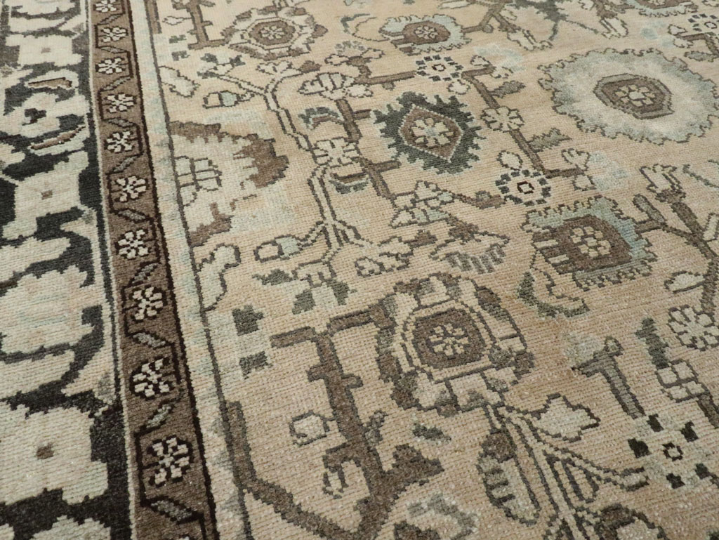 Vintage Persian Malayer Gallery Carpet, No.28740 - Gsblank