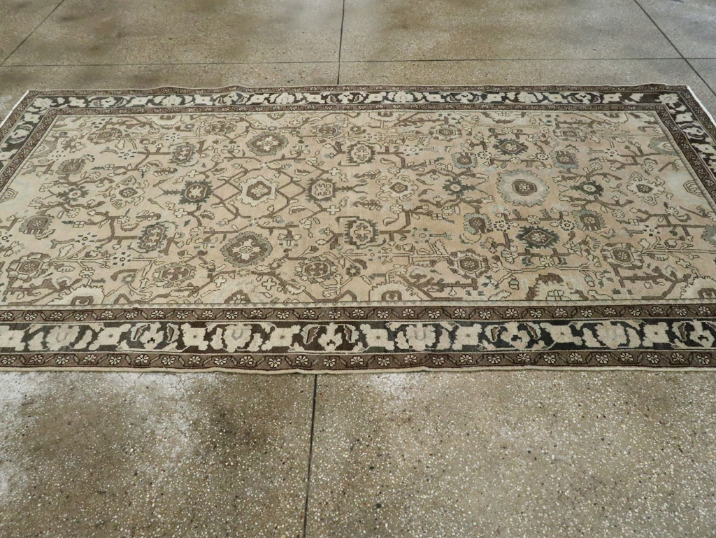 Vintage Persian Malayer Gallery Carpet, No.28740 - Gsblank
