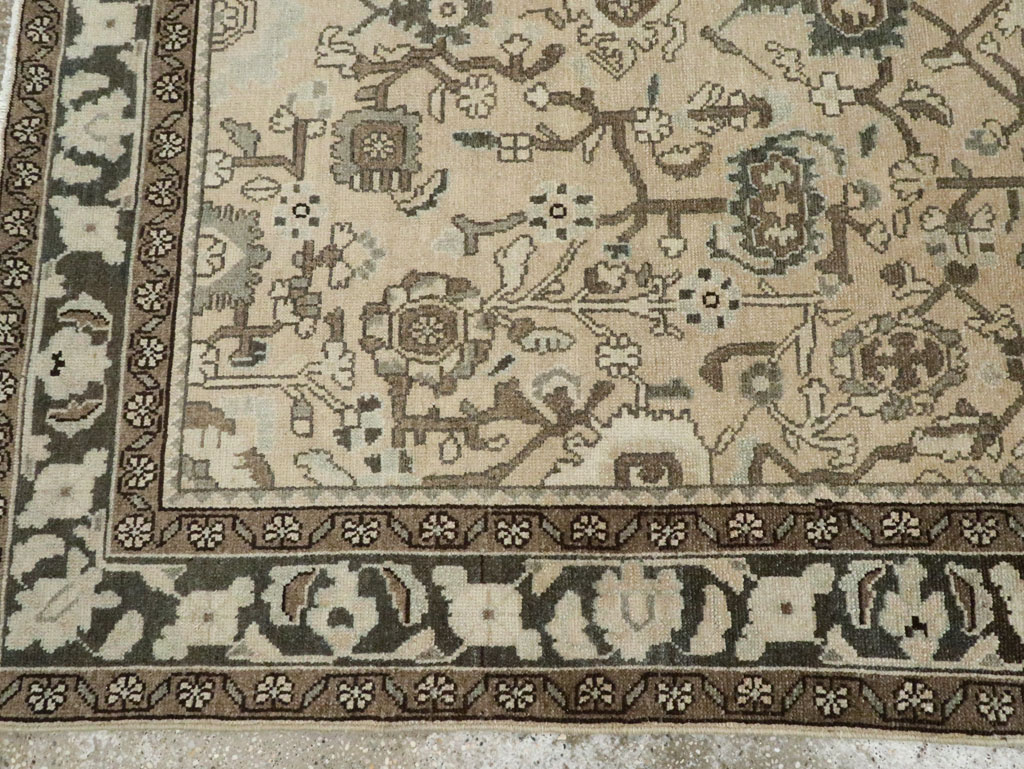 Vintage Persian Malayer Gallery Carpet, No.28740 - Gsblank