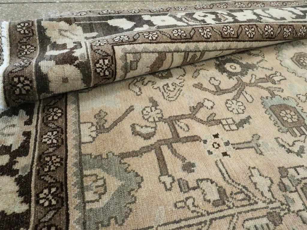 Vintage Persian Malayer Gallery Carpet, No.28740 - Gsblank