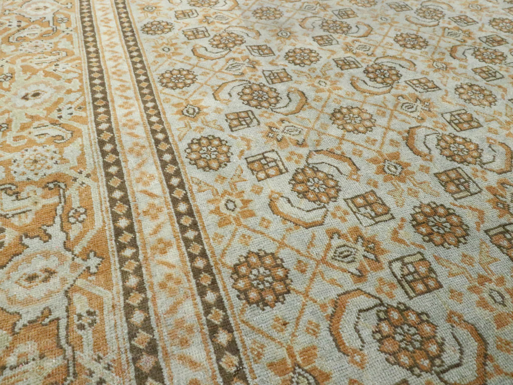 Vintage Persian Tabriz Carpet (Pair: 1 of 2), No.28741 - Gsblank