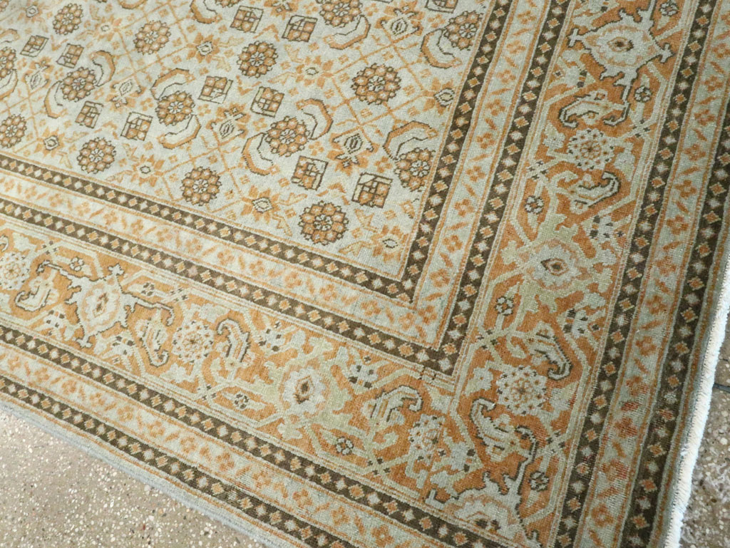 Vintage Persian Tabriz Carpet (Pair: 1 of 2), No.28741 - Gsblank