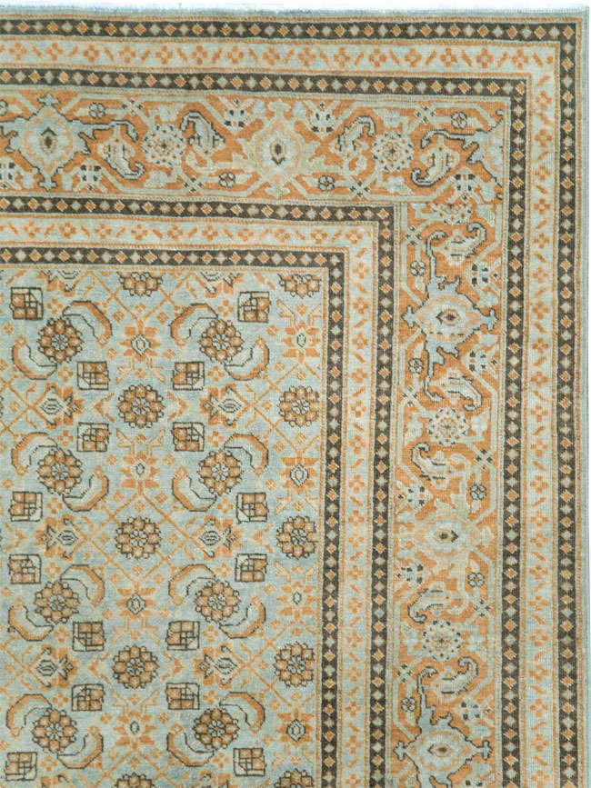 Vintage Persian Tabriz Carpet (Pair: 2 of 2), No.28742 - Gsblank