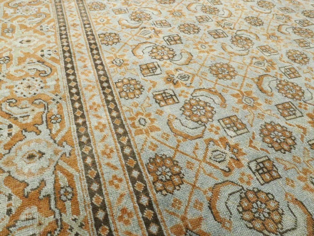 Vintage Persian Tabriz Carpet (Pair: 2 of 2), No.28742 - Gsblank