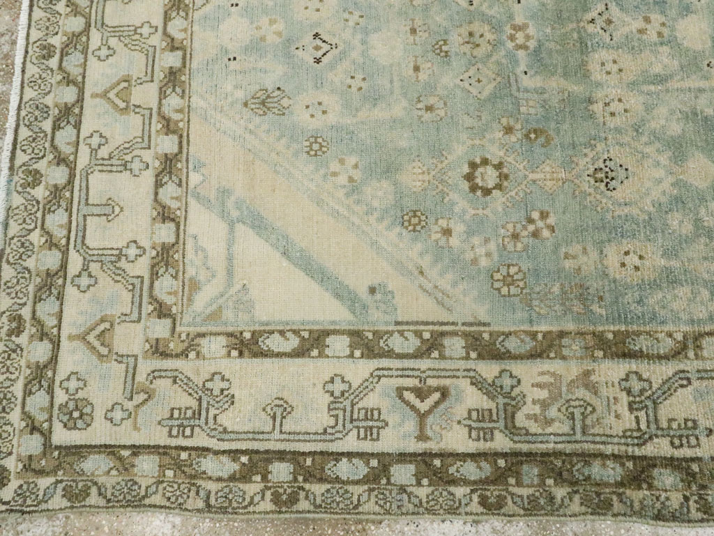 Vintage Persian Malayer Accent Carpet, No.28746 - Gsblank