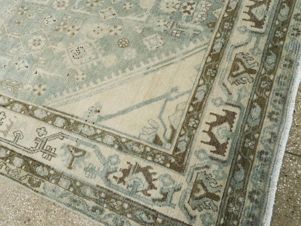 Vintage Persian Malayer Accent Carpet, No.28746 - Gsblank